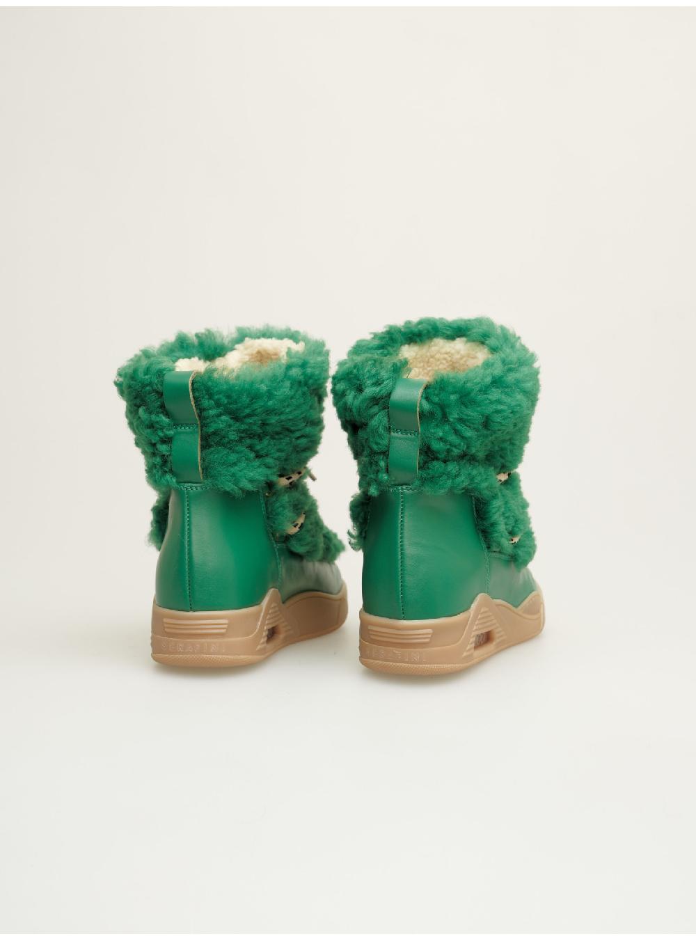 Serafini boots donna in shearling scamosciato Serafini Shop Nuovi prodotti