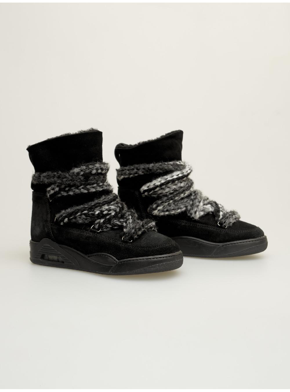 Serafini boots donna in shearling scamosciato Serafini Shop Bestseller