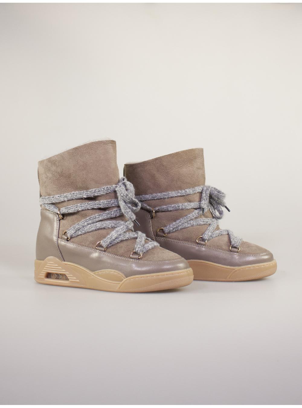 Serafini boots donna in shearling scamosciato Serafini Shop Offerte stagionali