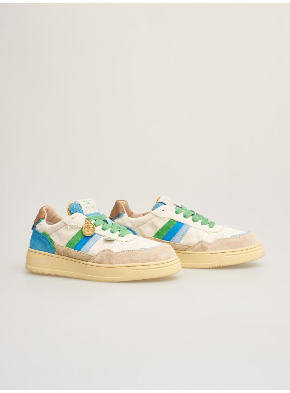 Serafini FIRENZE - MILK-CANVAS BLUE Serafini Shop Promozione temporanea