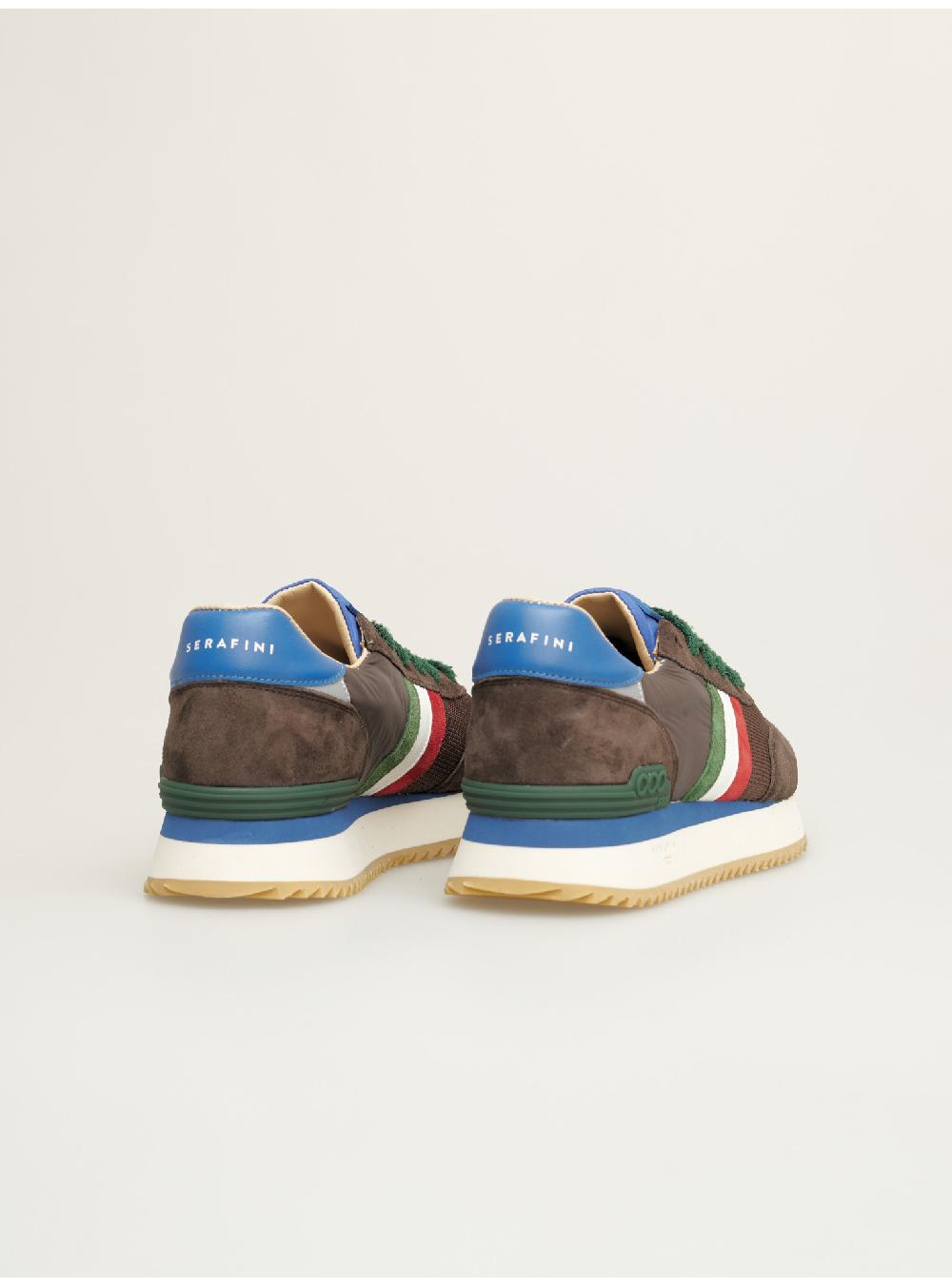Serafini sneakers uomo in pelle nylon scamosciato tessuto Serafini Shop Discount Store per i nuovi prodotti
