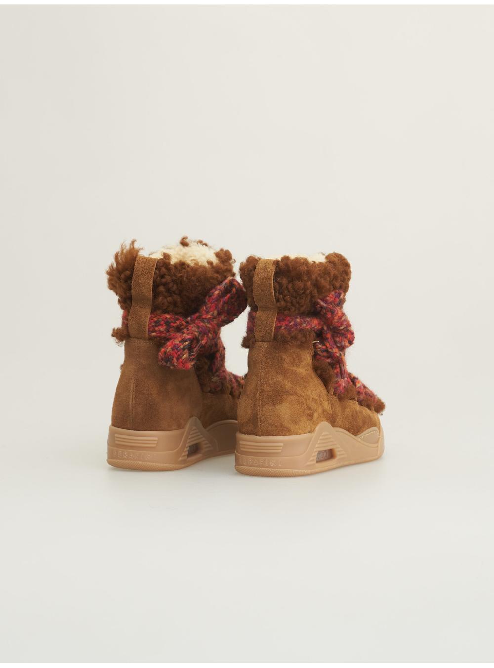 Serafini MOON - BROWN SHEARLING Serafini Shop Esporta salva