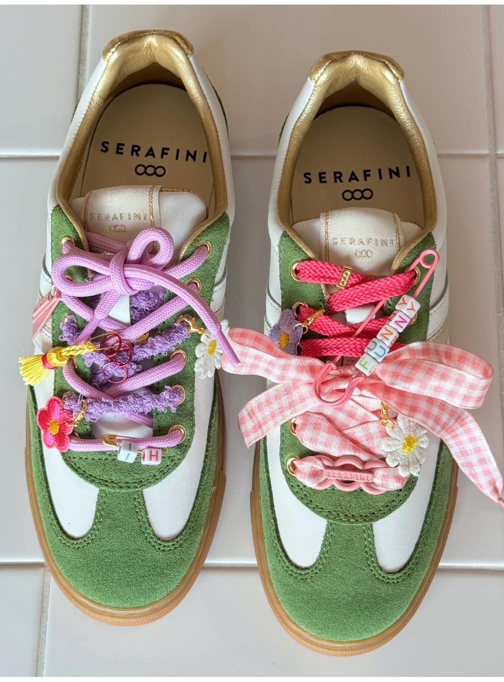 Serafini COURT - WHITE GREEN GOLD Serafini Shop In vendita