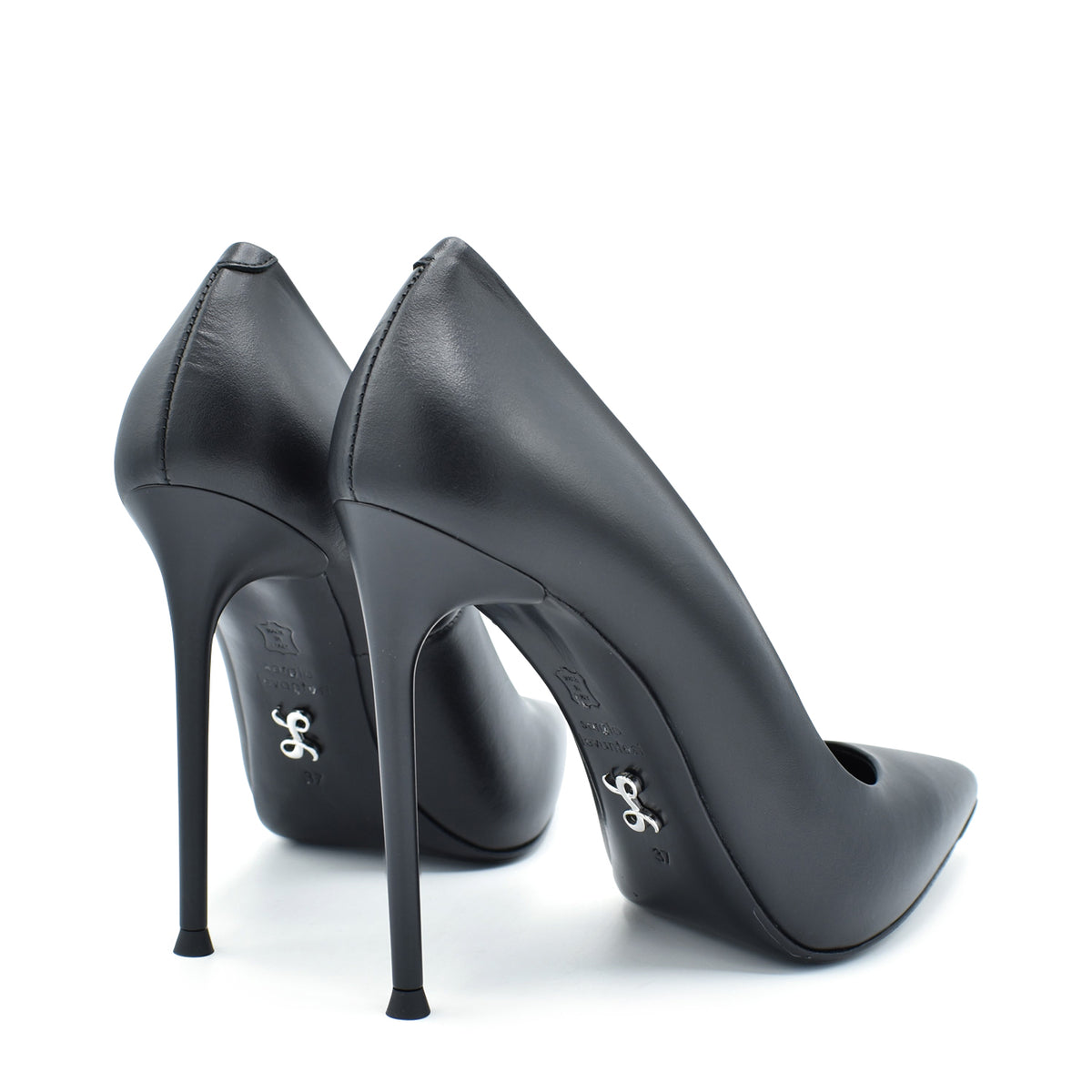 Sergio Levantesi Queen24 Black - Décolleté con tacco a spillo Vendita Calda