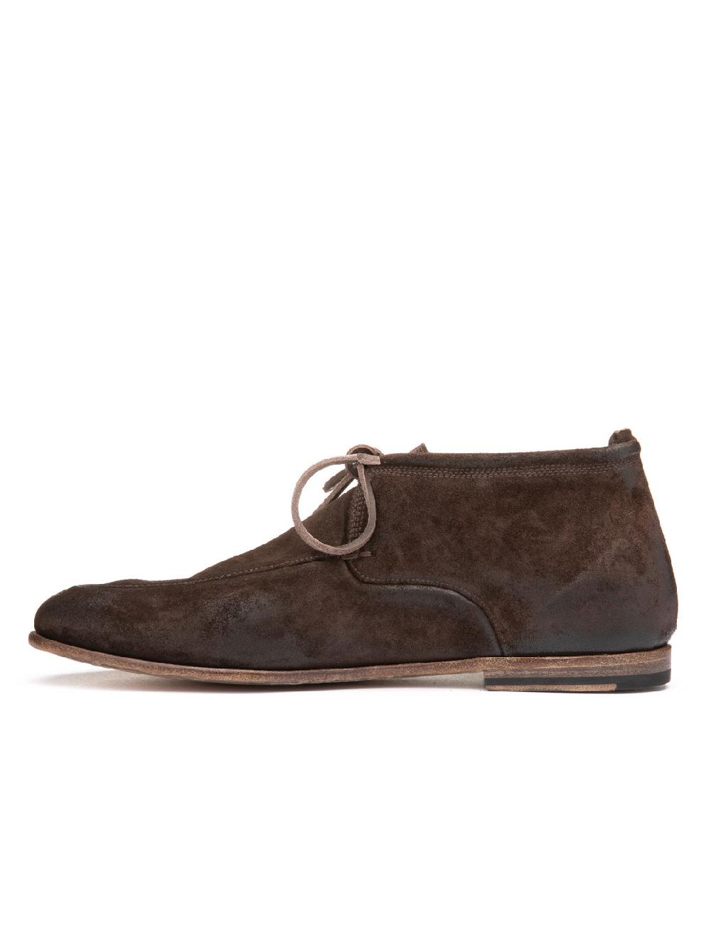 Silvano Sassetti Stivaletti Chukka in suede marrone scuro Moda