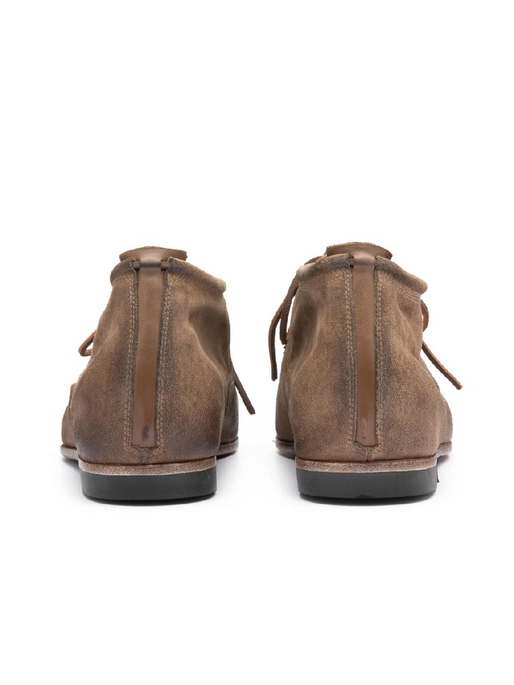 Silvano Sassetti Stivaletti Chukka in suede color argilla Promozione