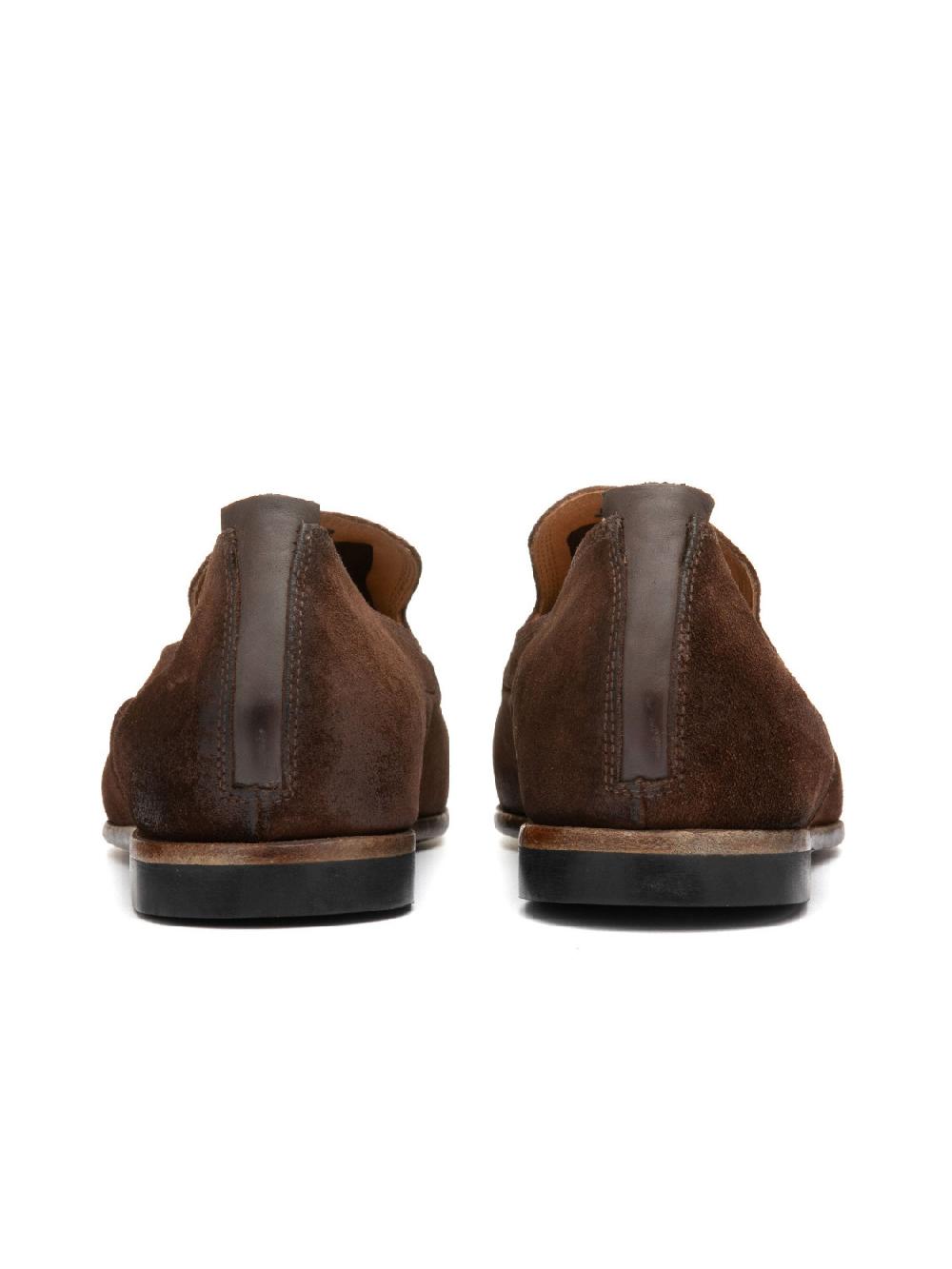 Silvano Sassetti Mocassini in suede marrone Qualità Garantita