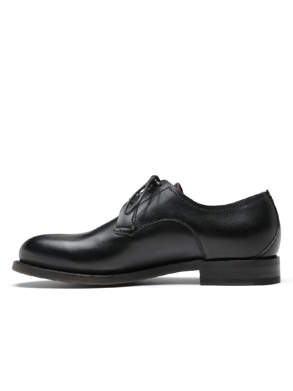 Silvano Sassetti Scarpe Derby in pelle nera Promozione Limitata