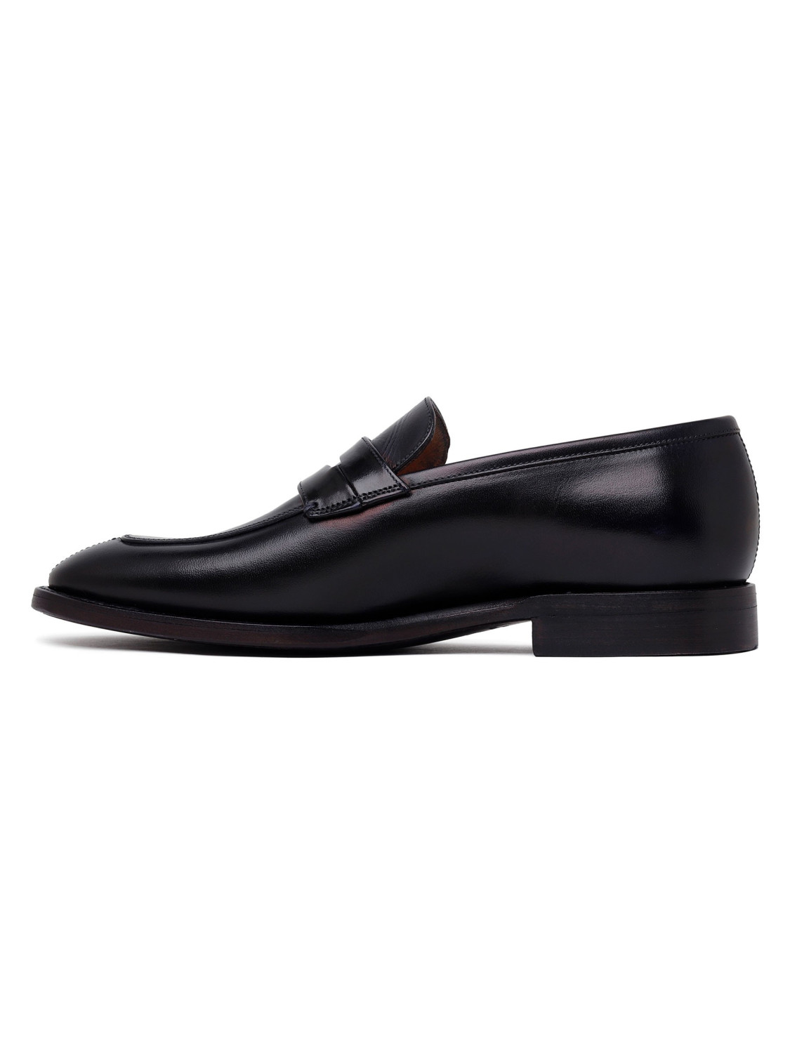 Silvano Sassetti Mocassini Marsiglia in pelle navy Sottocosto
