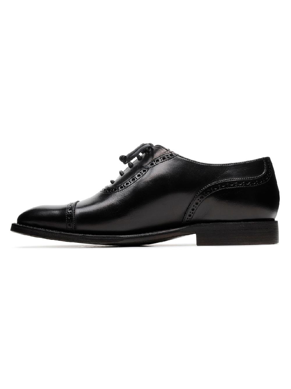 Silvano Sassetti Scarpe stringate Lione in pelle nera Convenienza