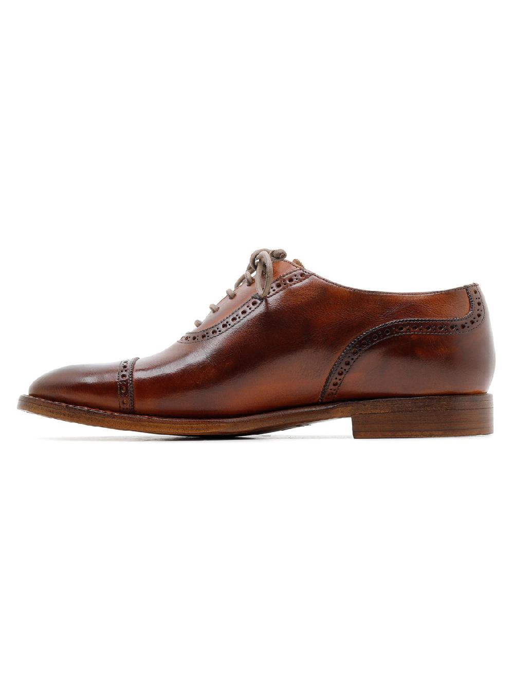 Silvano Sassetti Scarpe stringate Lione in pelle marrone Novità