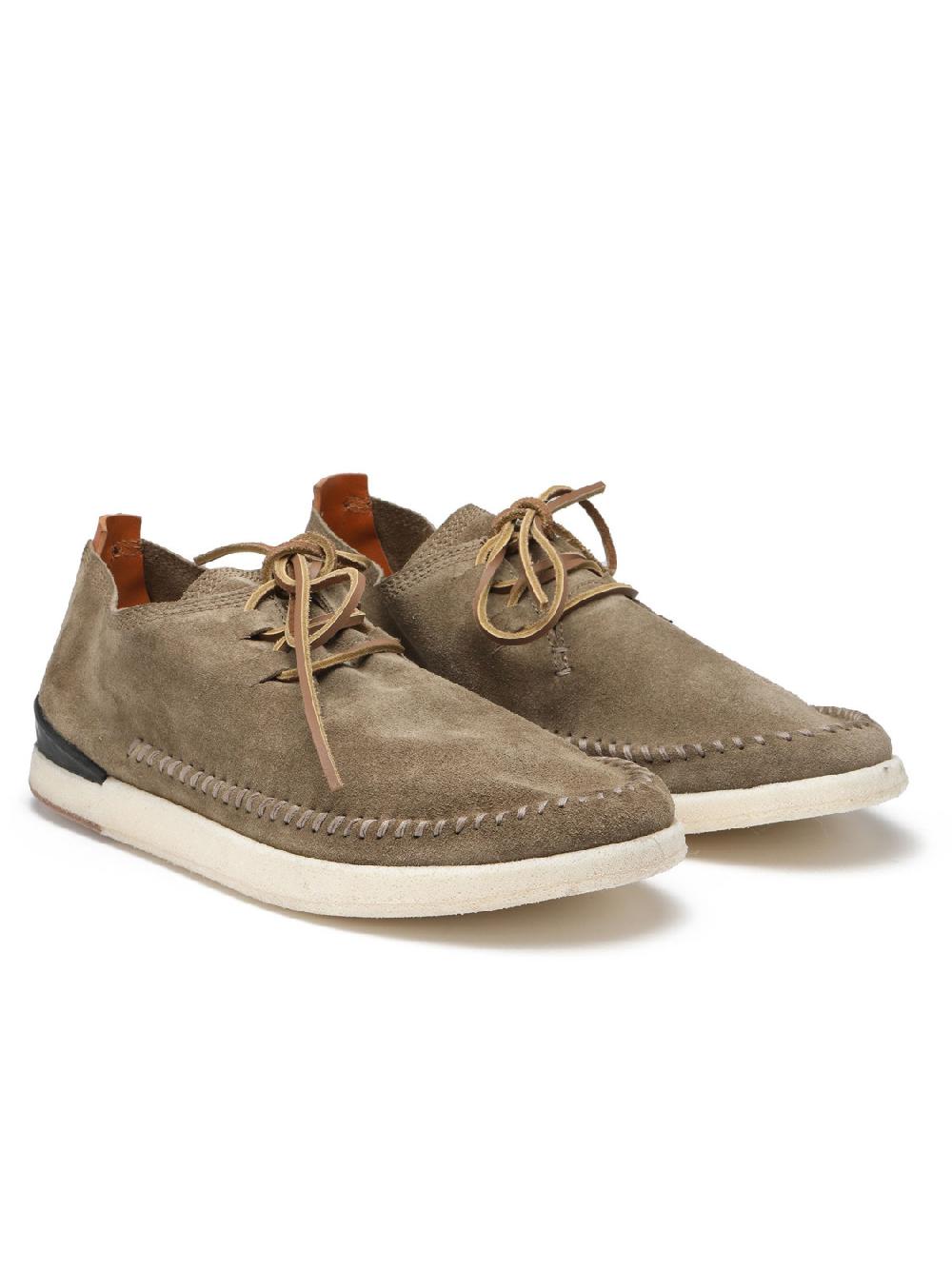 Silvano Sassetti Scarpe in suede color tortora Negozio