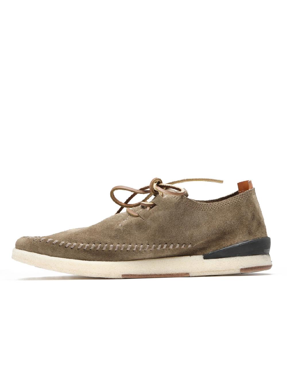 Silvano Sassetti Scarpe in suede color tortora Negozio
