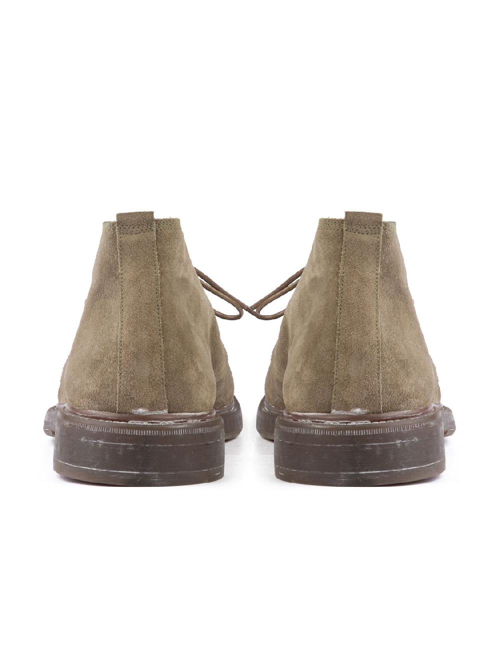 Silvano Sassetti Polacchini in suede color tortora 2025