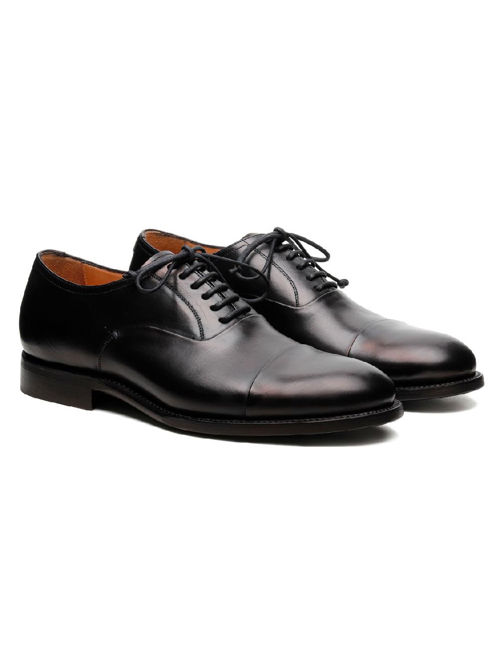 Silvano Sassetti Scarpe Derby Parigi in pelle nera Acquista Ora