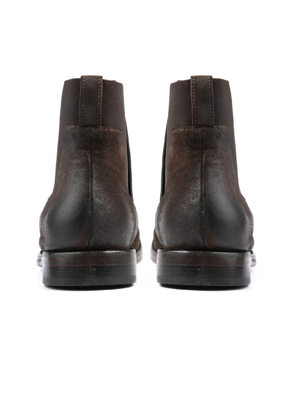 Silvano Sassetti Stivaletti in suede marrone Fino Al -60%