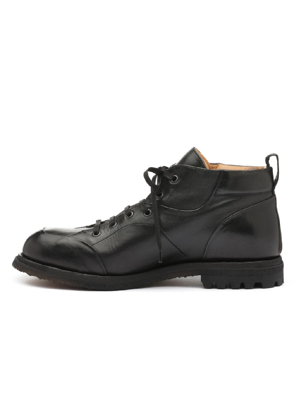 Silvano Sassetti Stivaletti in pelle nera Sconto
