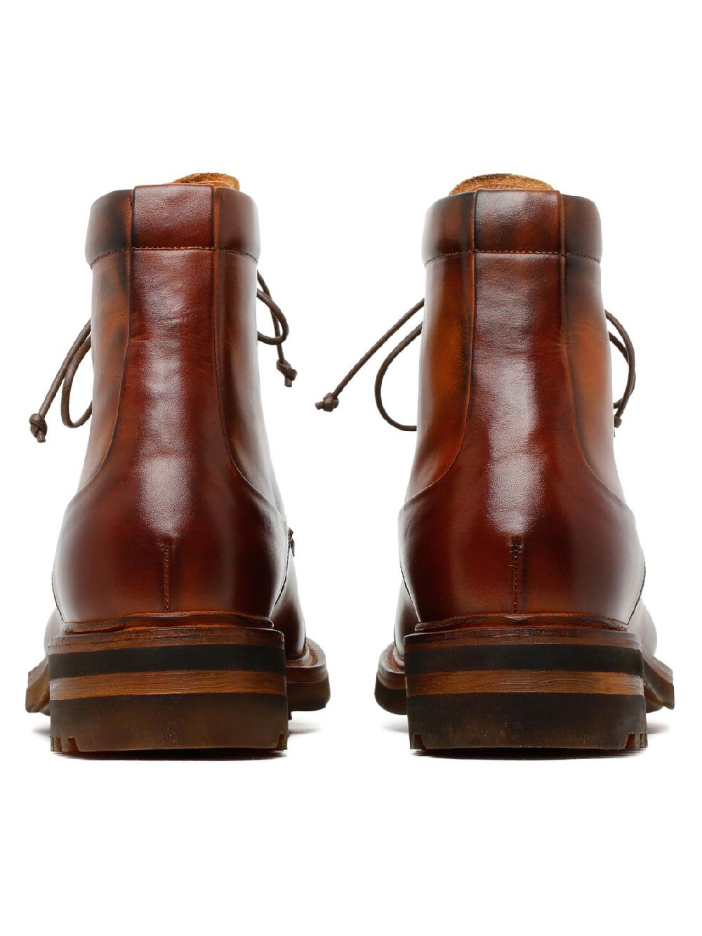 Silvano Sassetti Stivaletti St. Moritz in pelle color crema Outlet