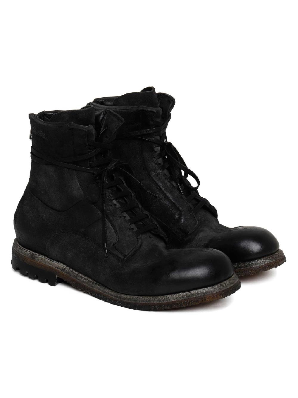 Silvano Sassetti Stivaletti in suede nero Saldi Di Fabbrica