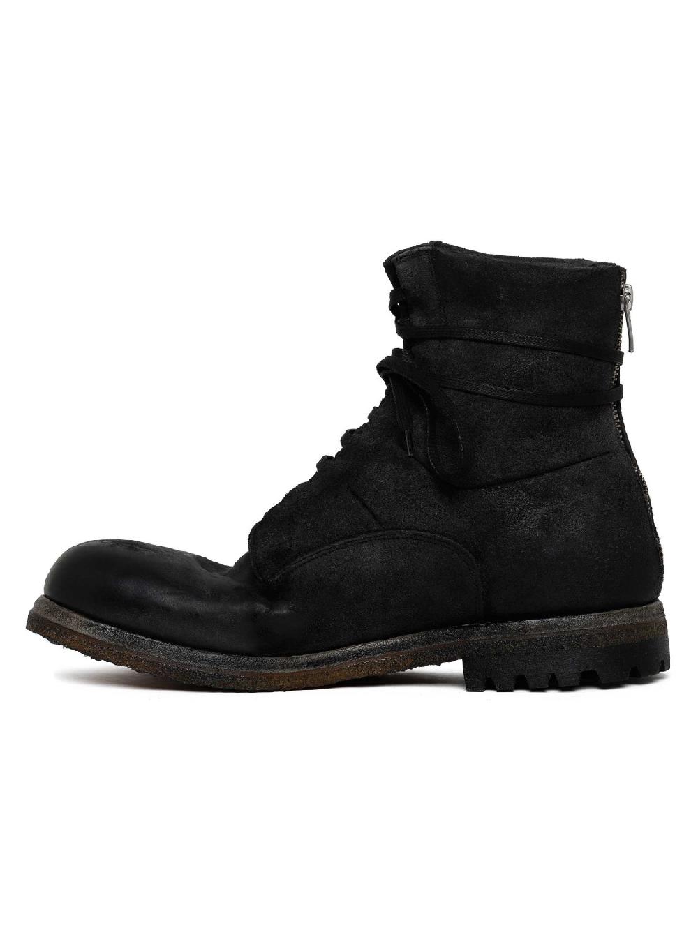 Silvano Sassetti Stivaletti in suede nero Saldi Di Fabbrica