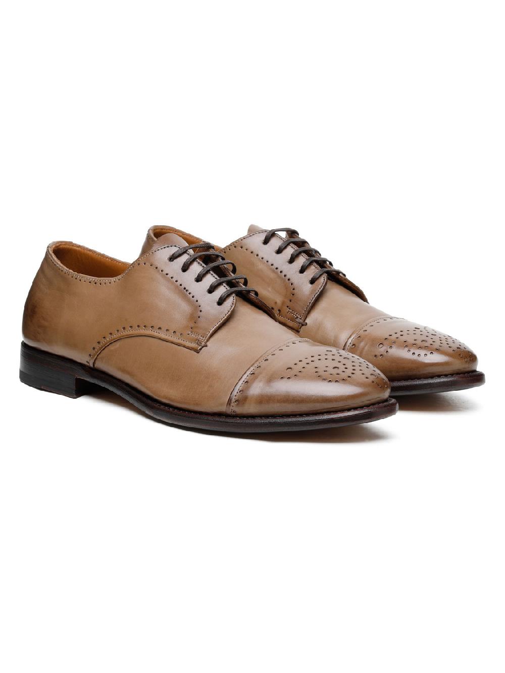 Silvano Sassetti Scarpe Derby con dettagli Brogue Nuova