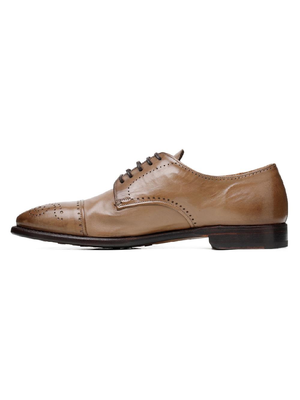 Silvano Sassetti Scarpe Derby con dettagli Brogue Nuova