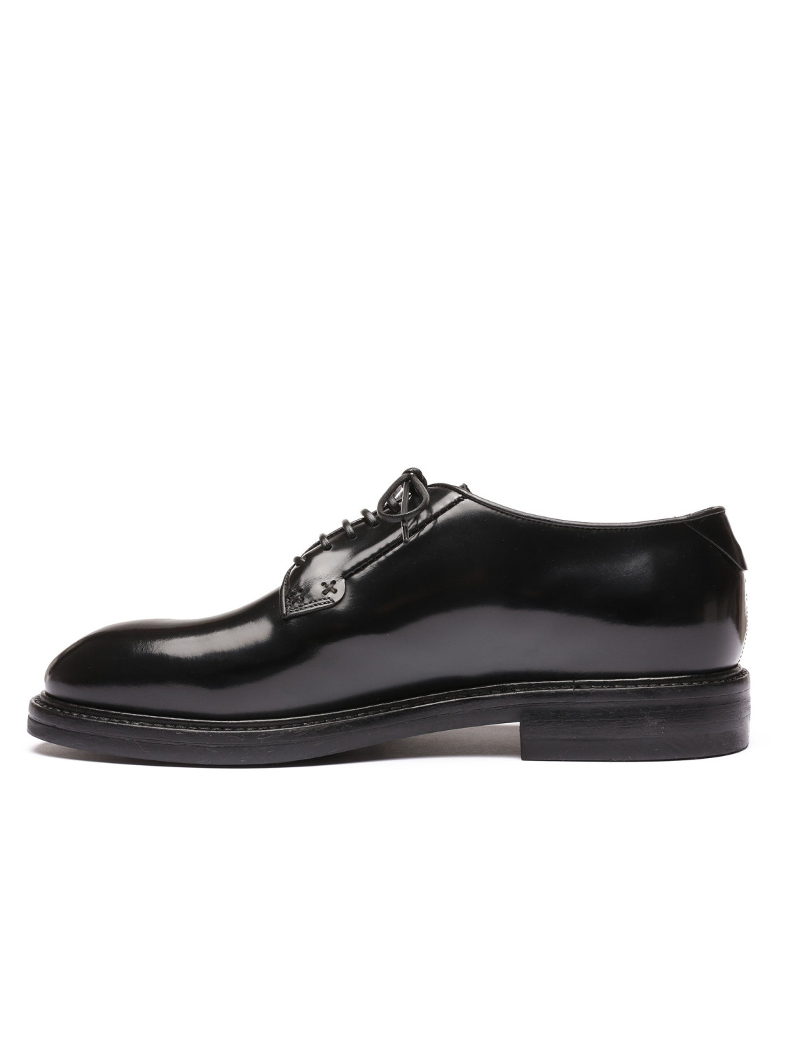 Silvano Sassetti Scarpe Derby Pascoli nere In Linea