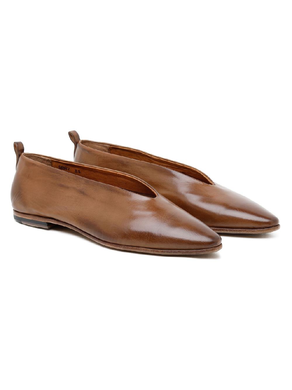 Silvano Sassetti Slippers in vitello spazzolato marrone Soddisfazione Garantita