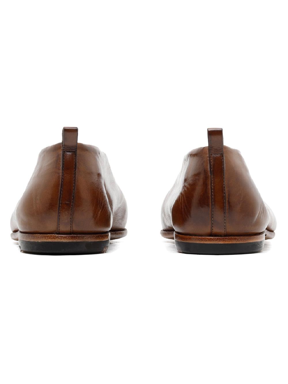 Silvano Sassetti Slippers in vitello spazzolato marrone Soddisfazione Garantita