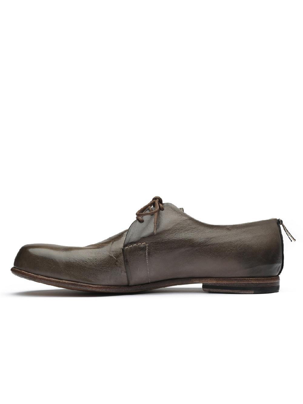 Silvano Sassetti Scarpe Derby in pelle grigia Negozi Online