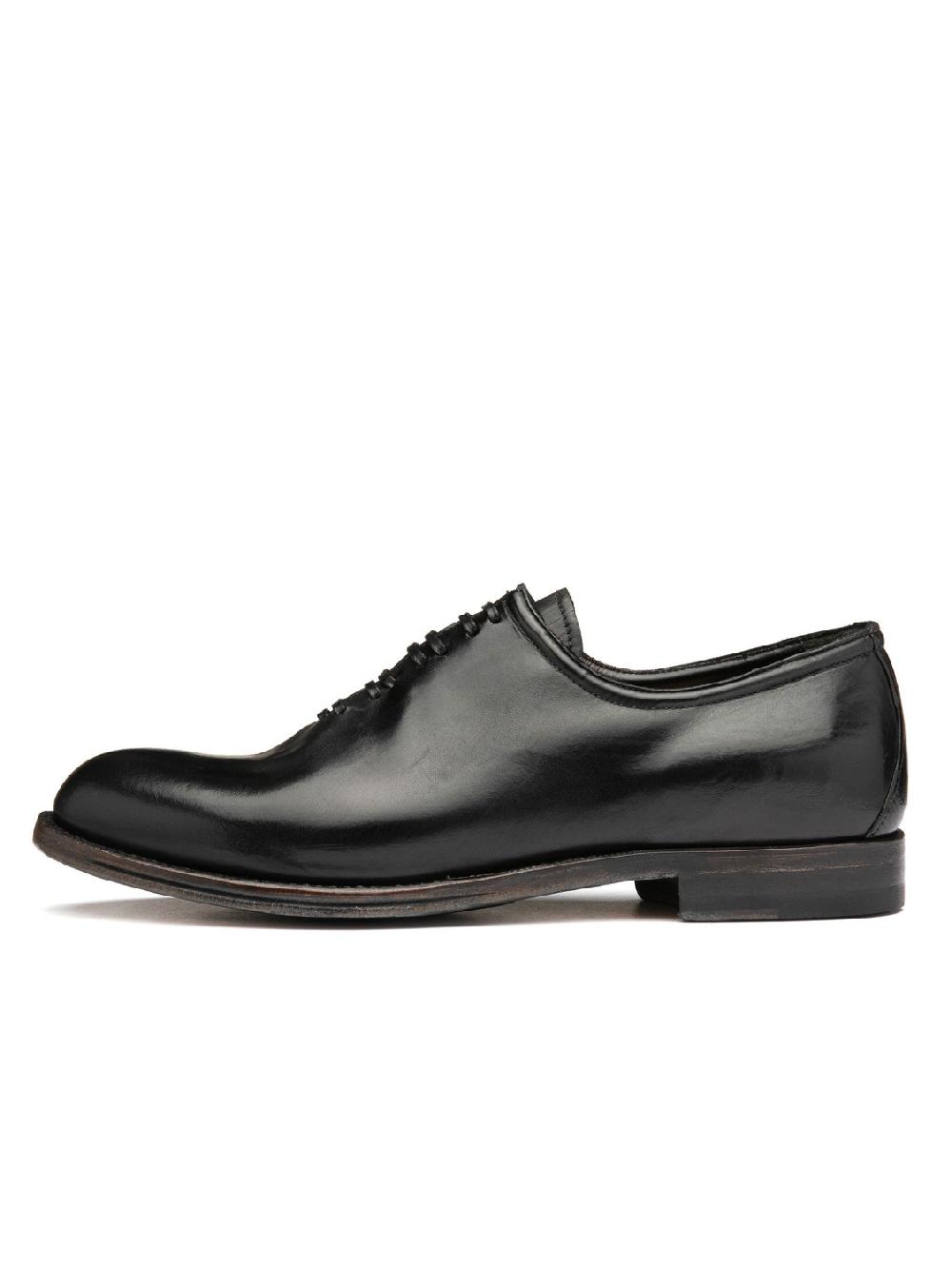 Silvano Sassetti Scarpe Oxford in pelle nera Acquista Ora
