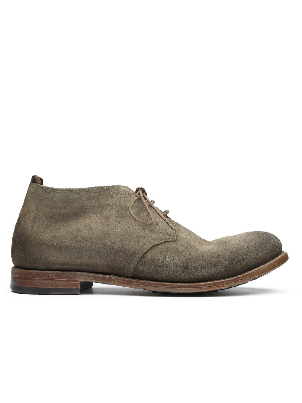 Silvano Sassetti Stivaletti in suede color kaki Shopping Online