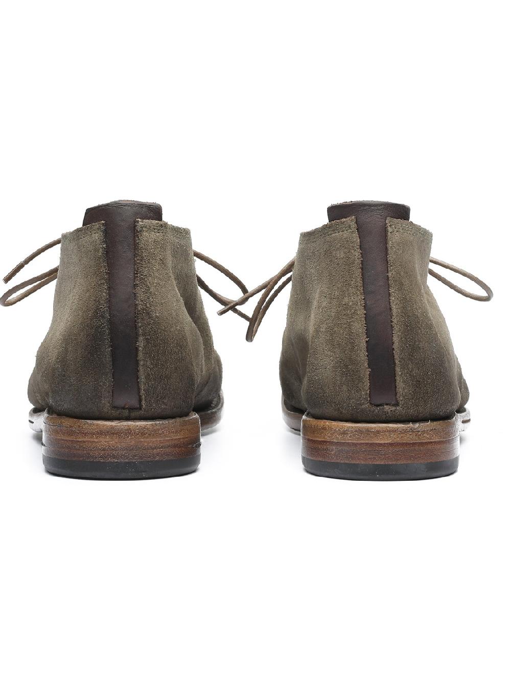Silvano Sassetti Stivaletti in suede color kaki Shopping Online