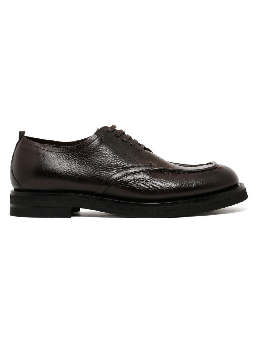 Silvano Sassetti Scarpe Derpy in pelle testa di moro Convenienza