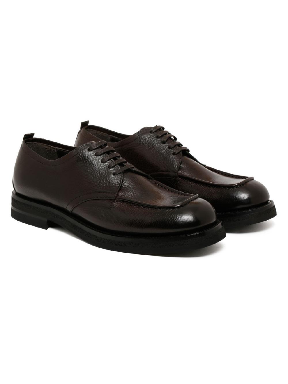 Silvano Sassetti Scarpe Derpy in pelle testa di moro Convenienza
