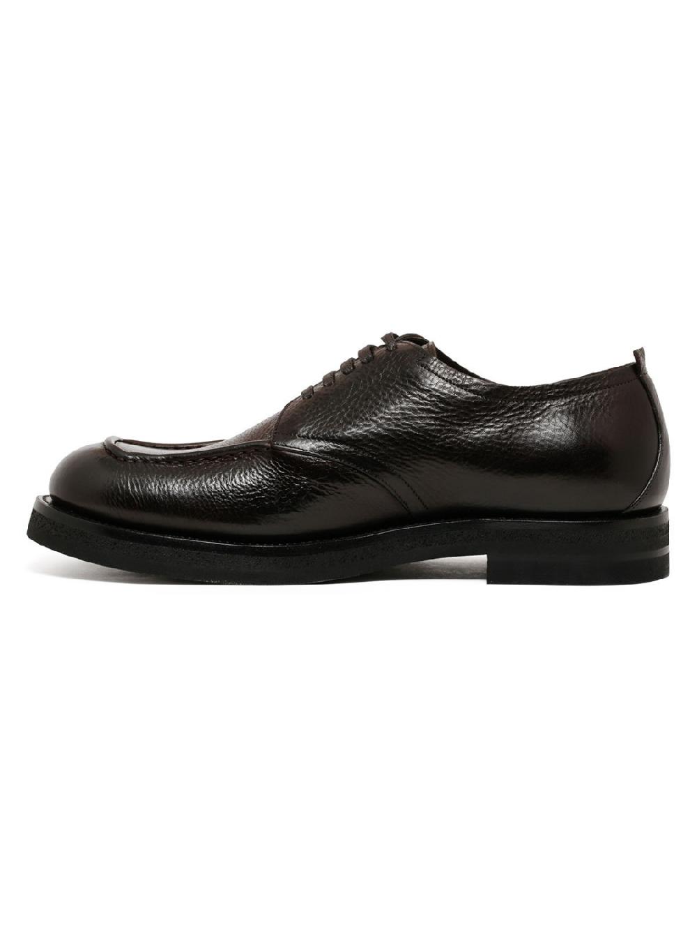 Silvano Sassetti Scarpe Derpy in pelle testa di moro Convenienza