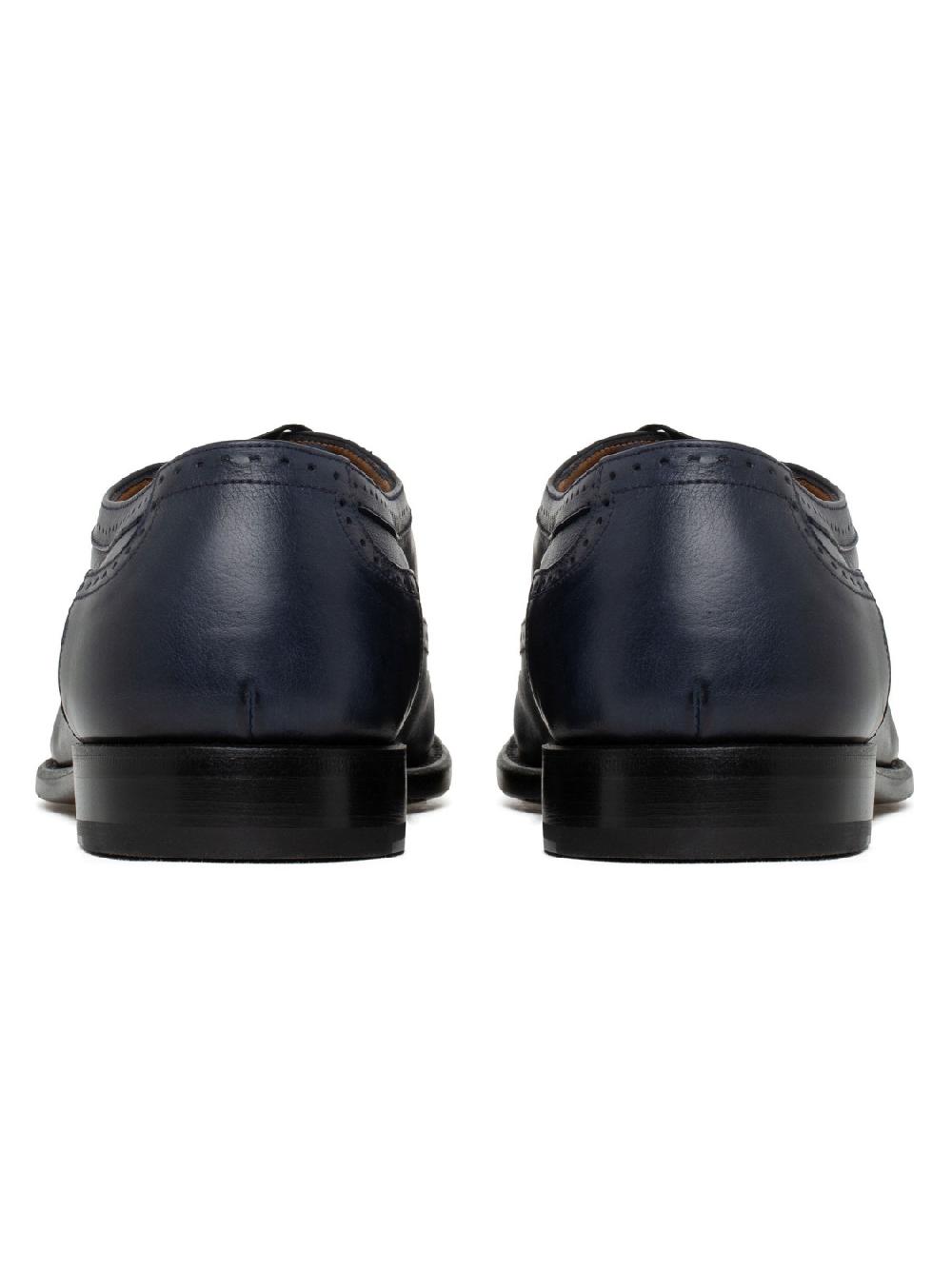 Silvano Sassetti Scarpe Derby in pelle blu Novità