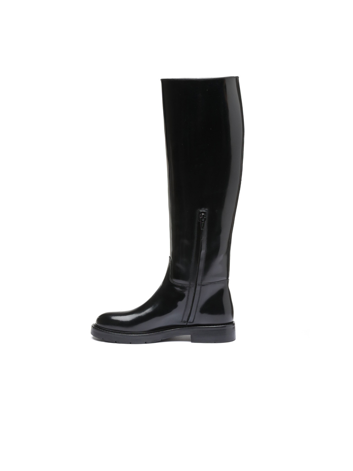 Silvano Sassetti Stivali Merini in pelle nera Sconto