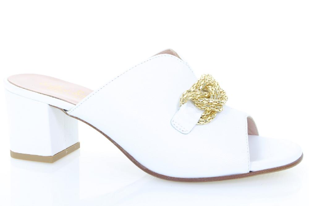 Soffice Sogno Sabot in pelle con access. catena Fino Al -60%
