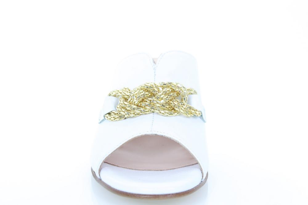 Soffice Sogno Sabot in pelle con access. catena Fino Al -60%