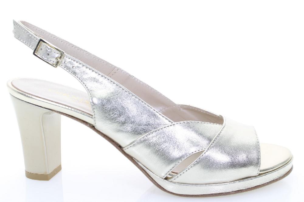 Soffice Sogno Sandalo in pelle laminata Moda