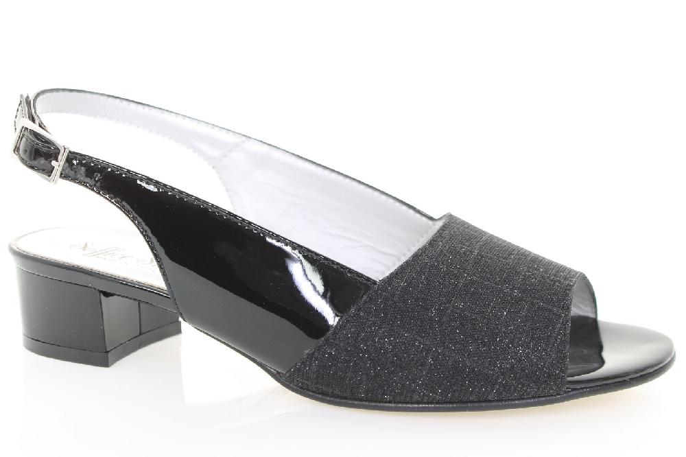 Soffice Sogno Sandalo in tessuto effetto glitter Shopping Online
