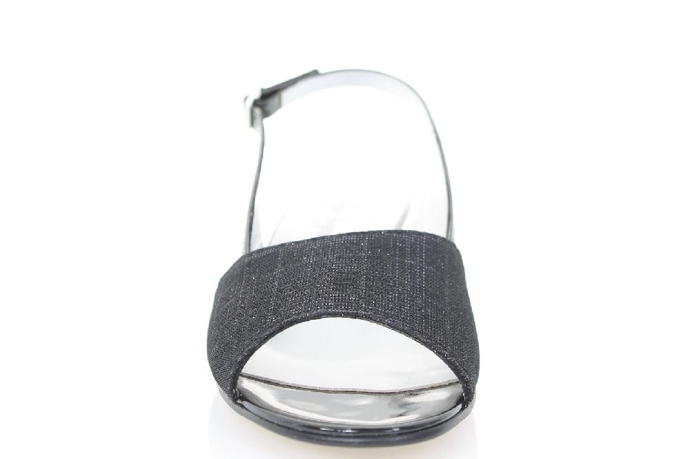 Soffice Sogno Sandalo in tessuto effetto glitter Shopping Online