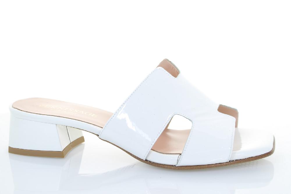 Soffice Sogno Ciabatta in pelle effetto vernice Offerte