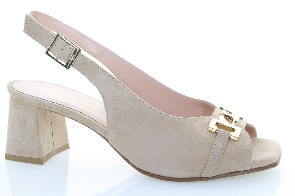 Soffice Sogno Sandalo in camoscio con accessorio Vendita Calda