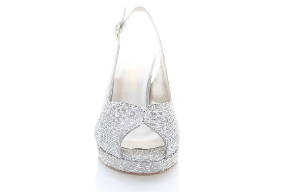 Soffice Sogno Sandalo in tessuto effetto glitter Vendite Flash