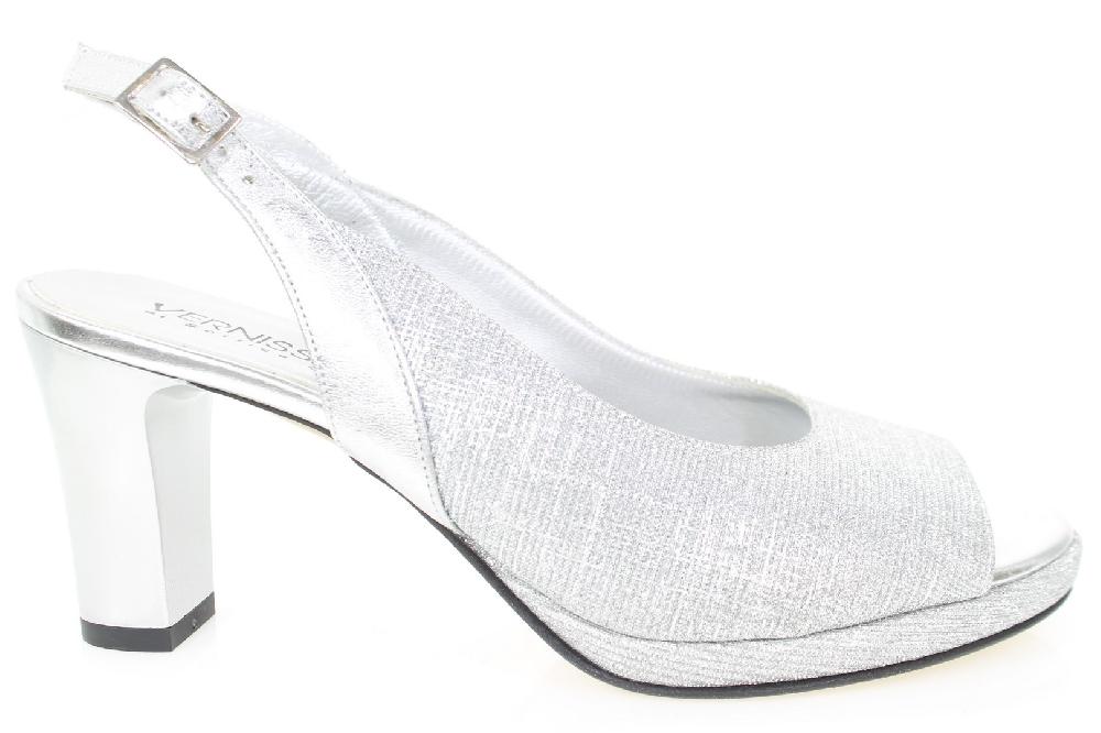 Soffice Sogno Sandalo in tessuto effetto glitter Promozione