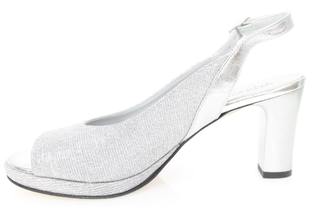 Soffice Sogno Sandalo in tessuto effetto glitter Promozione