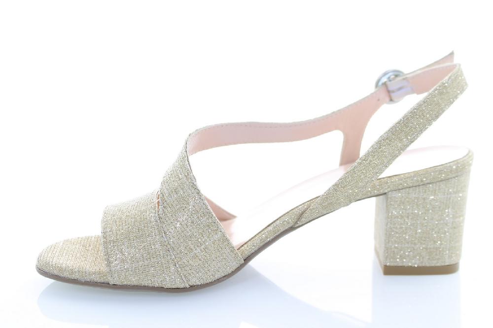 Soffice Sogno Sandalo in tessuto glitter In Vendita