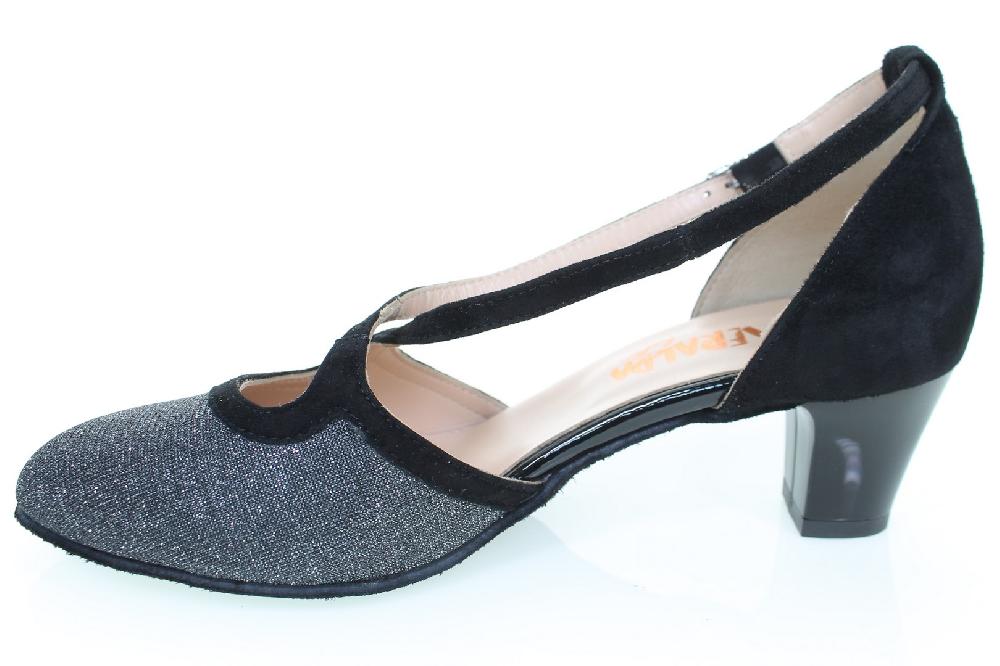 Soffice Sogno Scarpa da ballo in tessuto glitter Hotsell
